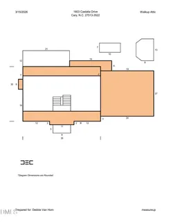 $819,000 | 1803 Castalia Drive, Cary, NC 27513