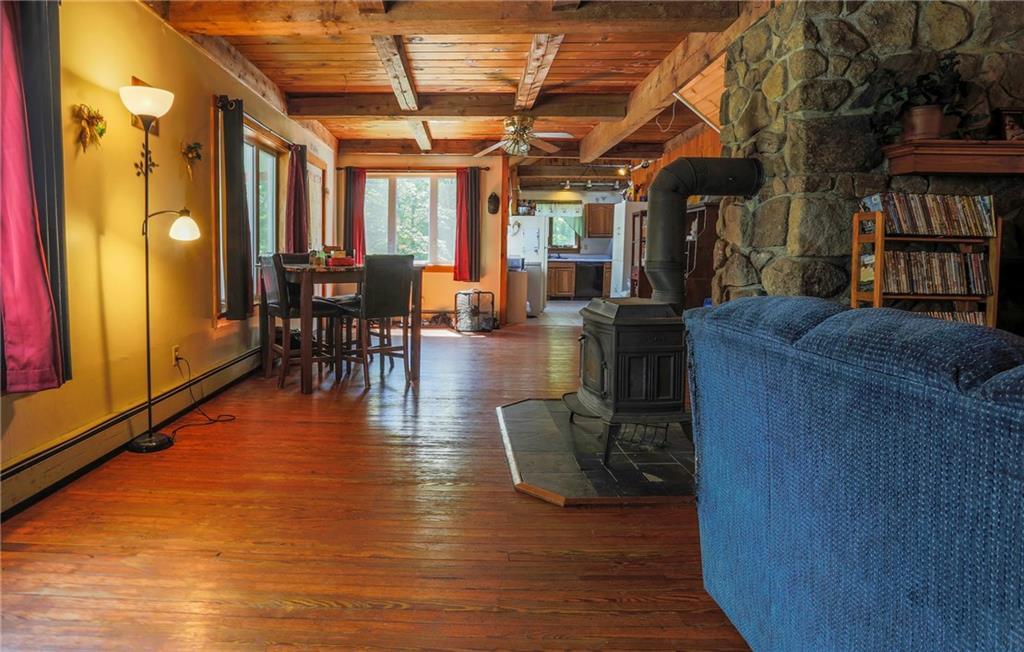 443 Curtis Road Swanville, ME 04915 - Photo 16 of 35 From the living room looking towards...