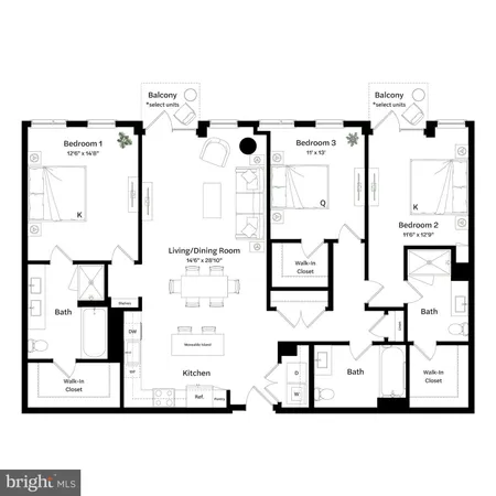 $8,265 | 2650 Woodley Road Northwest, Unit 531/VARIES, Washington, DC 20008