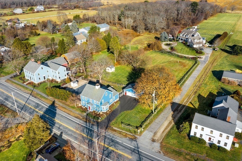161 High Road Newbury, MA 01951 - Photo 34 of 39 an aerial view of residential houses with outdoor space