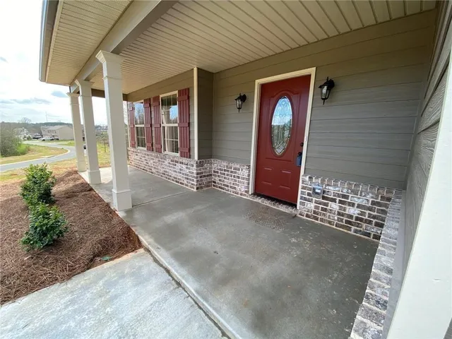 a front view of a house with ocean view