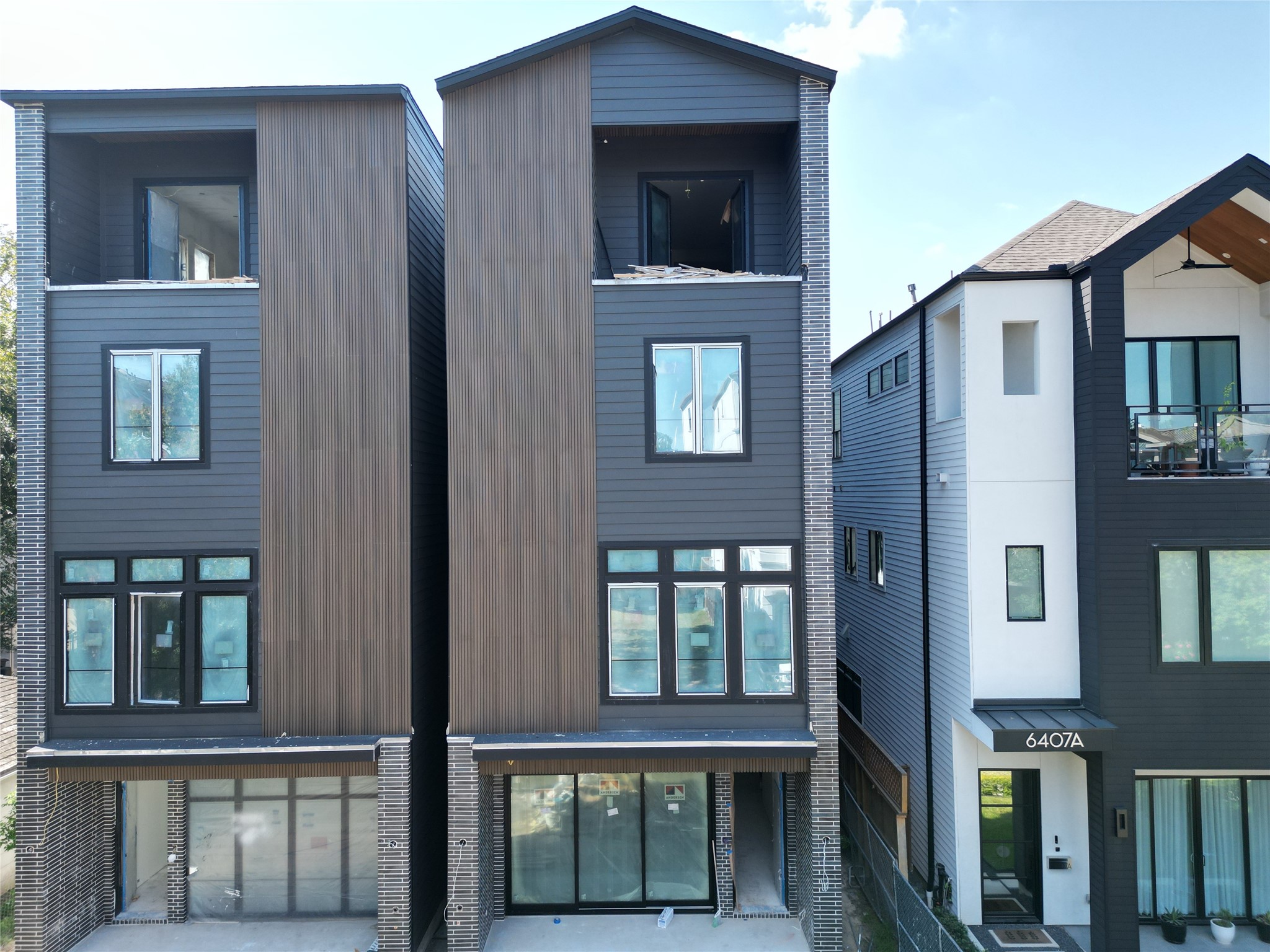 a view of entryway and hall with a window