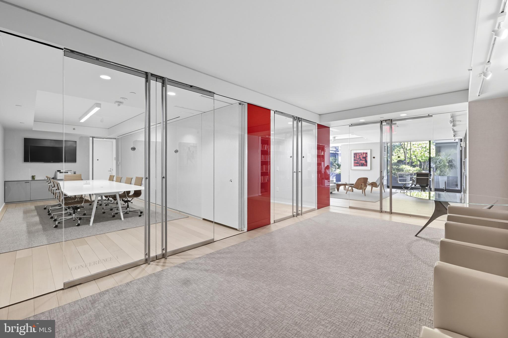 920 I Street Northwest, Unit 504505 Washington, DC 20001 - Photo 55 of 68 a living room with furniture and a large window