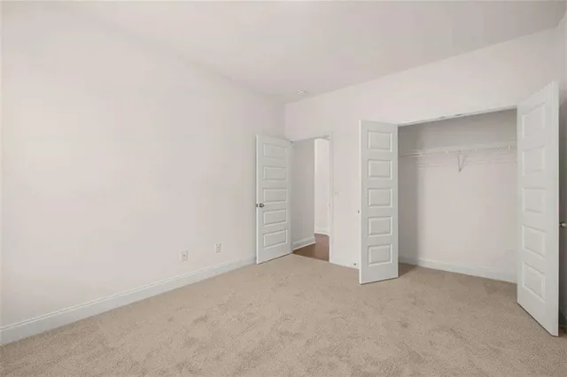 a view of empty room