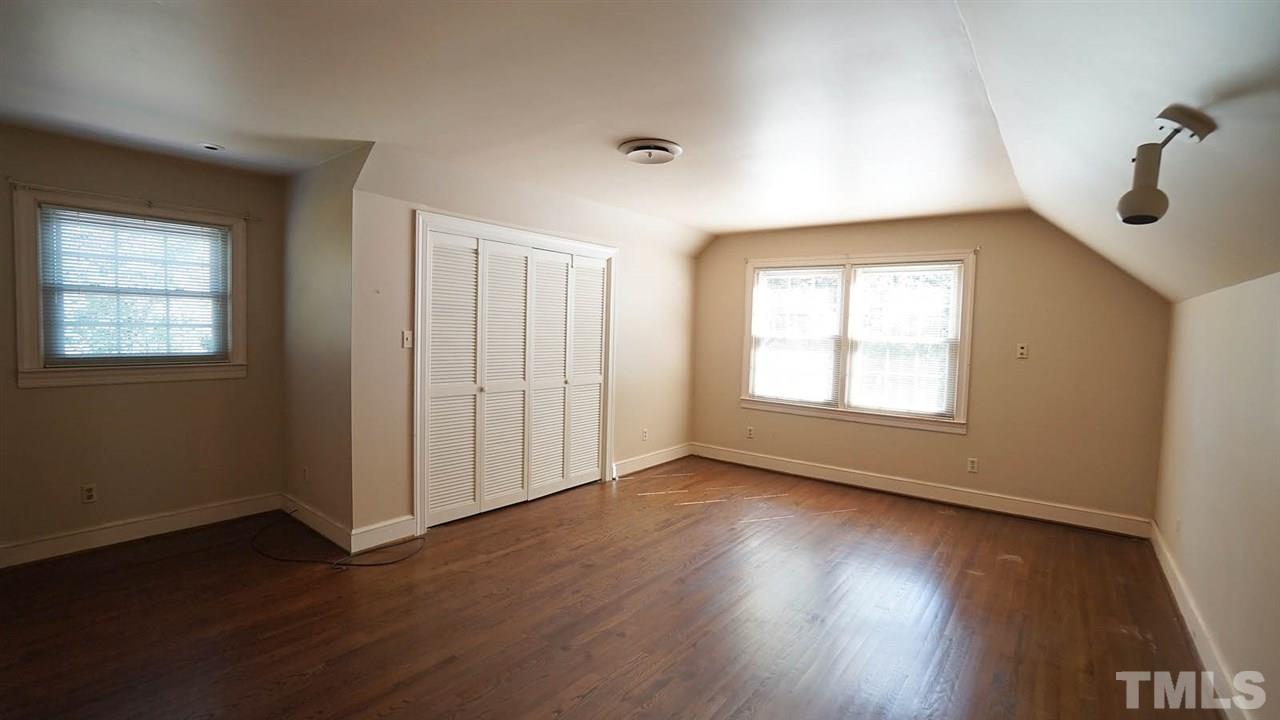 1421 Lynn Road Raleigh, NC 27612 - Photo 14 of 30 Large master, w/ hardwood floors