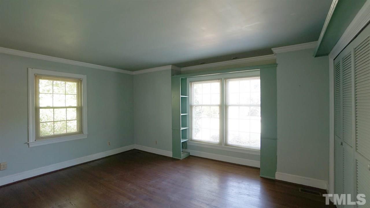 1421 Lynn Road Raleigh, NC 27612 - Photo 18 of 30 Good sized, good closet space, ensuite bathroom, with original tile floor thats in excellent condition and back in style today