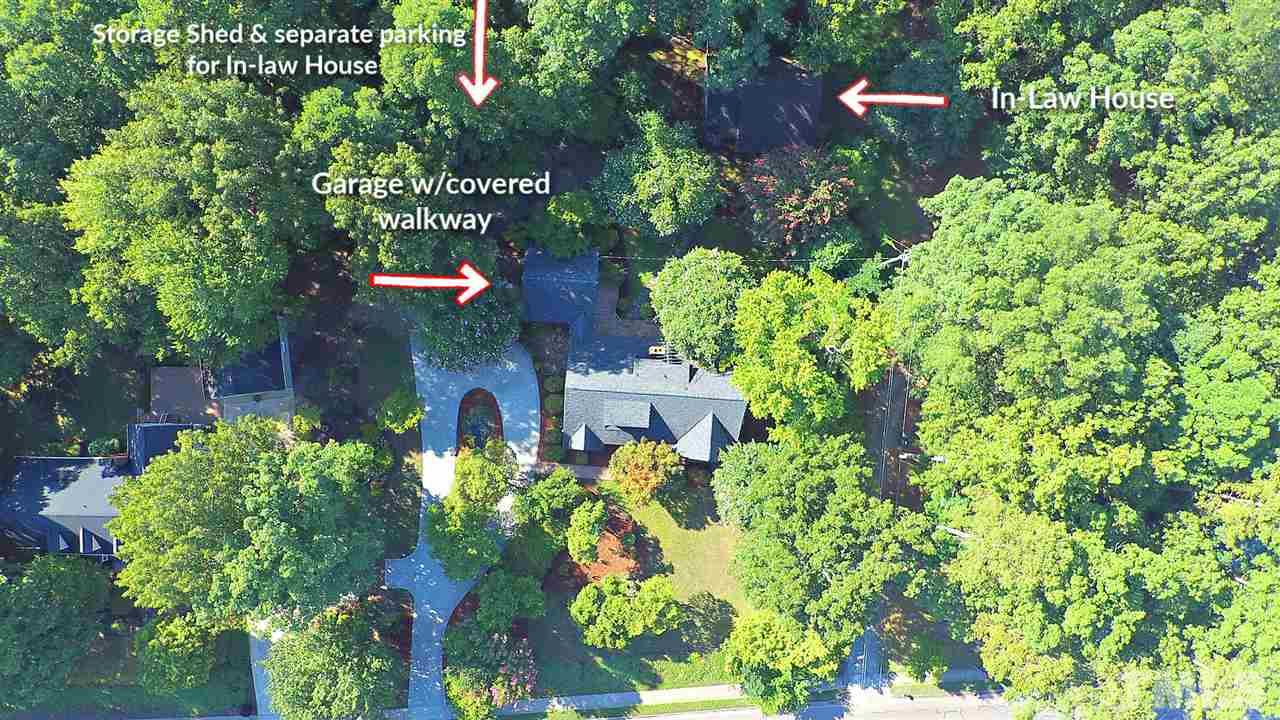 1421 Lynn Road Raleigh, NC 27612 - Photo 3 of 30 Private, separately fenced Guest Home-in-law home, investment, home based business, endless opportunities. Private parking area for equipment, boats, etc