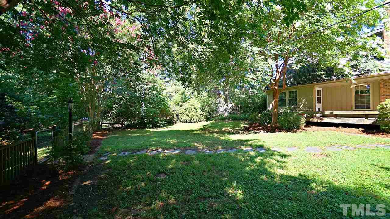 1421 Lynn Road Raleigh, NC 27612 - Photo 6 of 30 Private, serene, and endless opportunities. Have a garden, playground, outdoor kitchen & more Peaceful, quiet and fenced