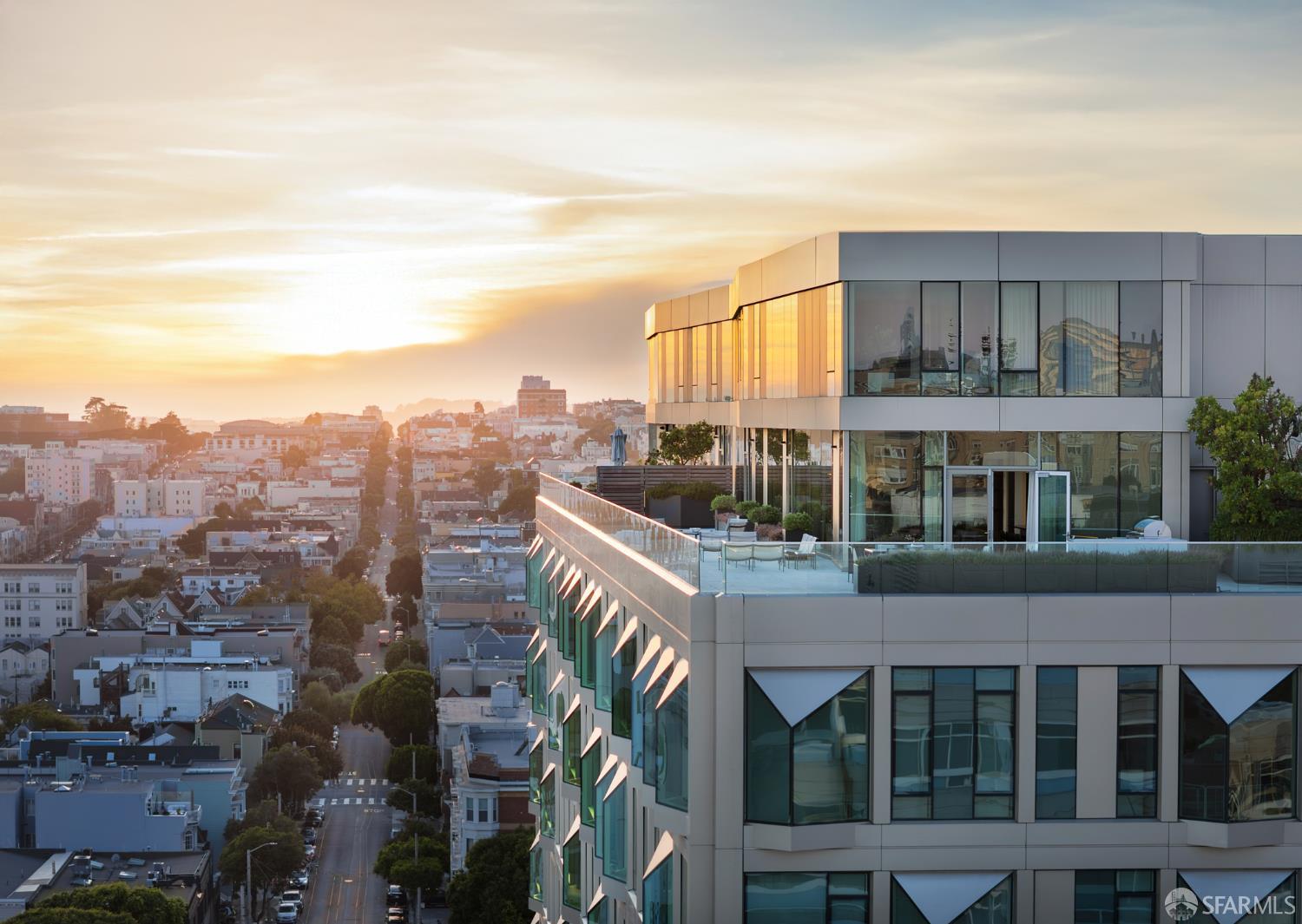 2121 Webster Street, Unit GPH1 San Francisco, CA 94115 - Photo 32 of 34 an aerial view of a house