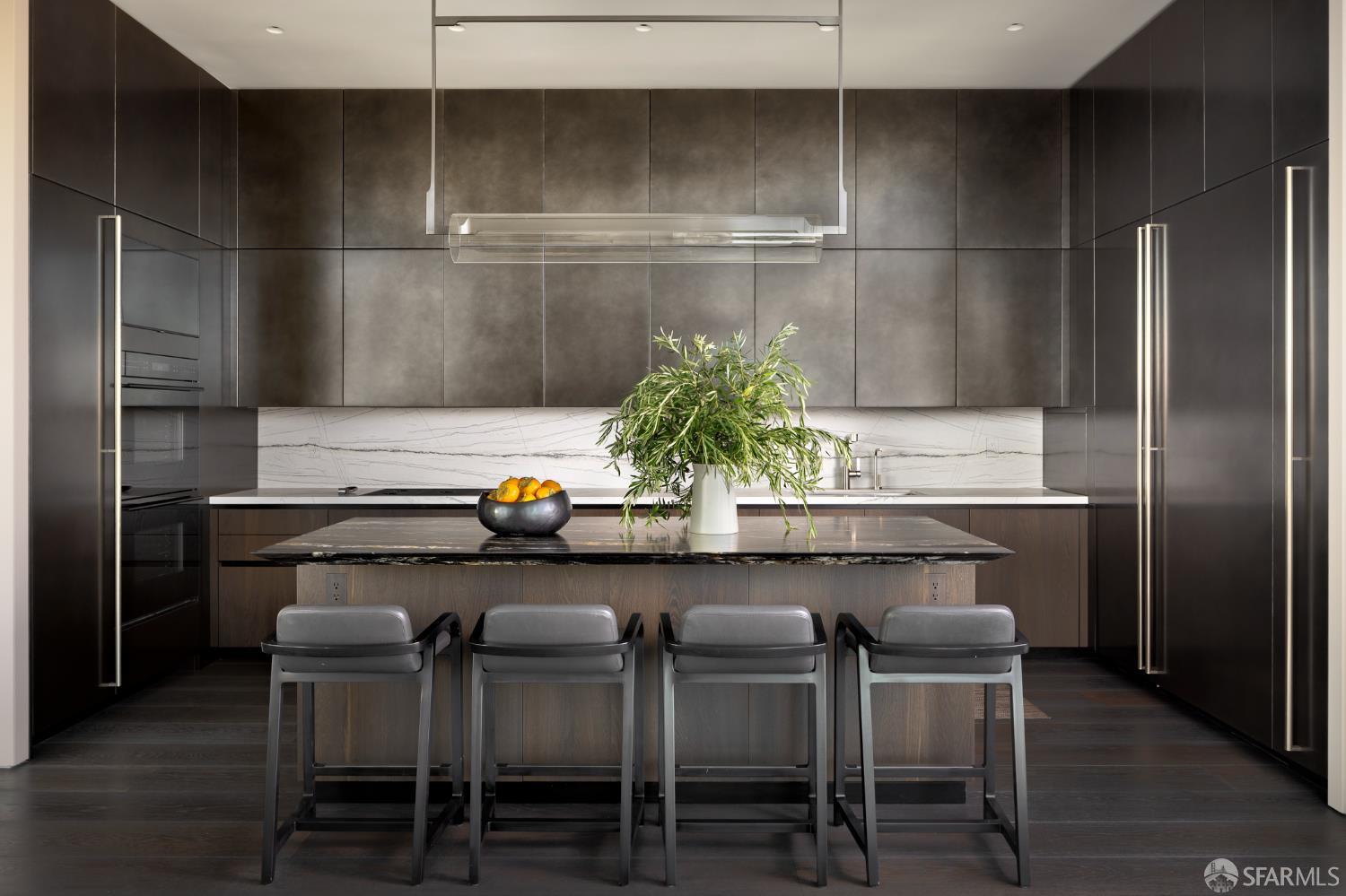 2121 Webster Street, Unit GPH1 San Francisco, CA 94115 - Photo 8 of 34 a kitchen with a table and chairs in it