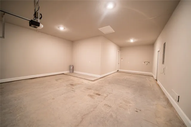 a view of an ocean from a yard