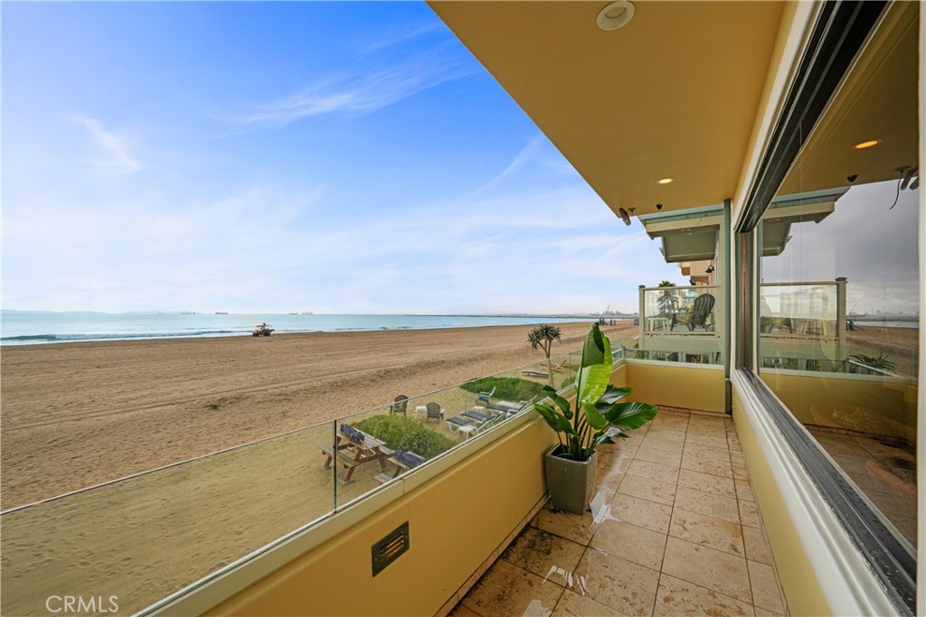 72-B Surfside Avenue Surfside, CA 90743 - Photo 15 of 56 a balcony with view of ocean