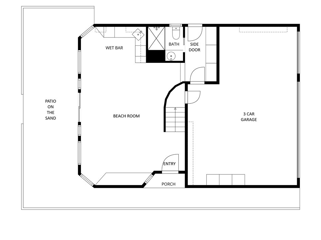 72-B Surfside Avenue Surfside, CA 90743 - Photo 53 of 56 a picture of a floor plan