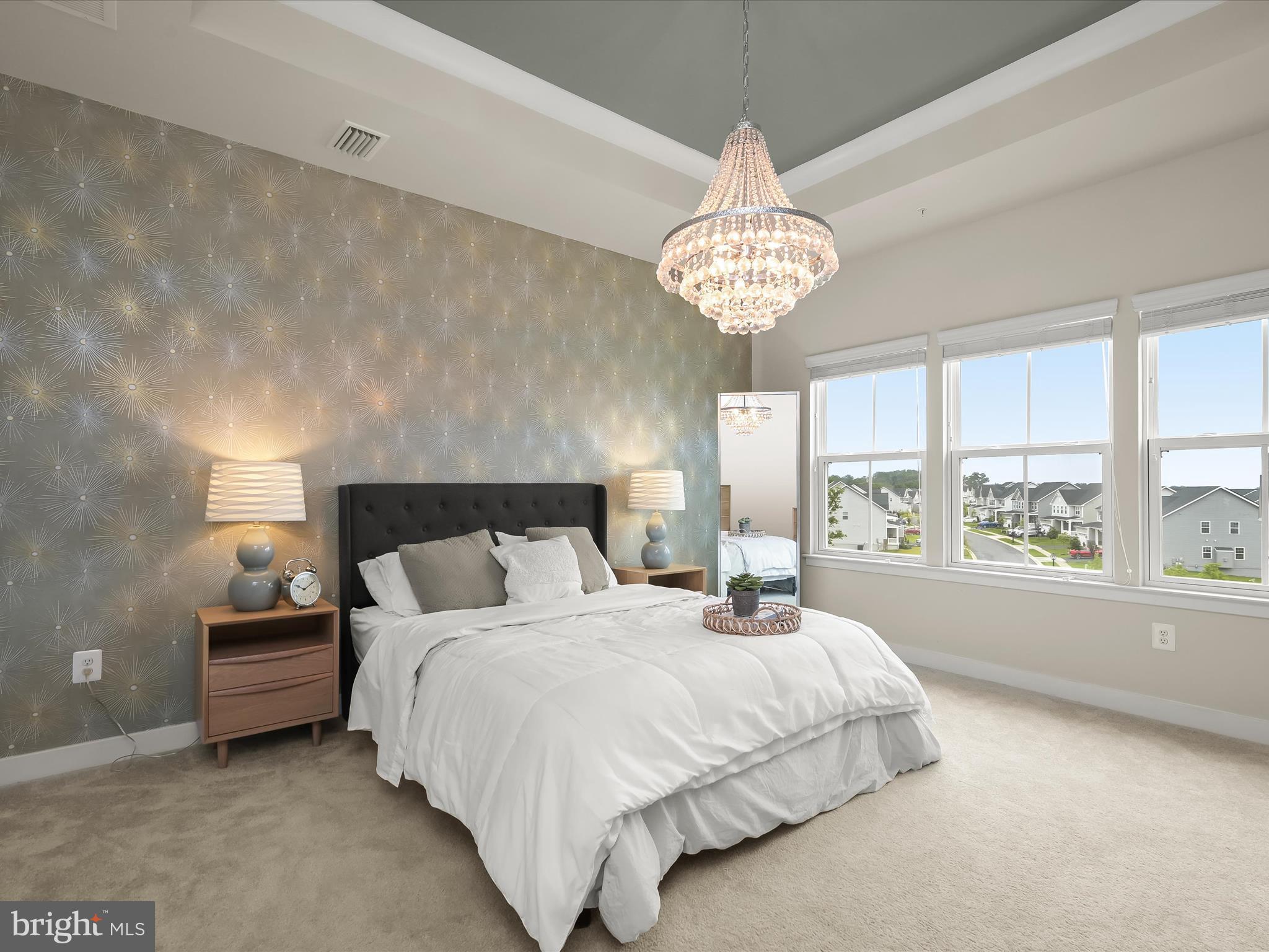 7330 Isabella Road Laurel, MD 20723 - Photo 20 of 47 a bedroom with bed and a large window