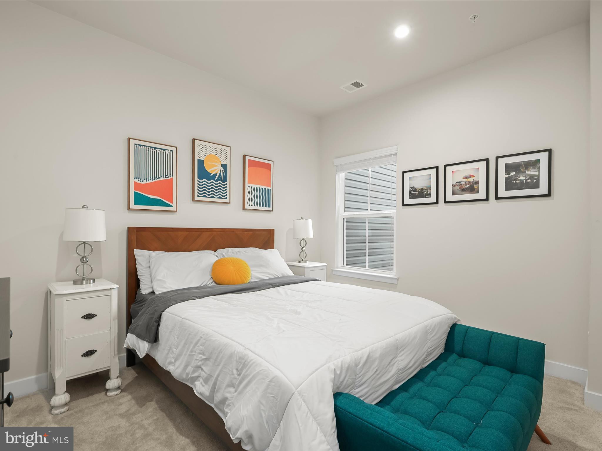 7330 Isabella Road Laurel, MD 20723 - Photo 27 of 47 a bedroom with a bed and wooden floor