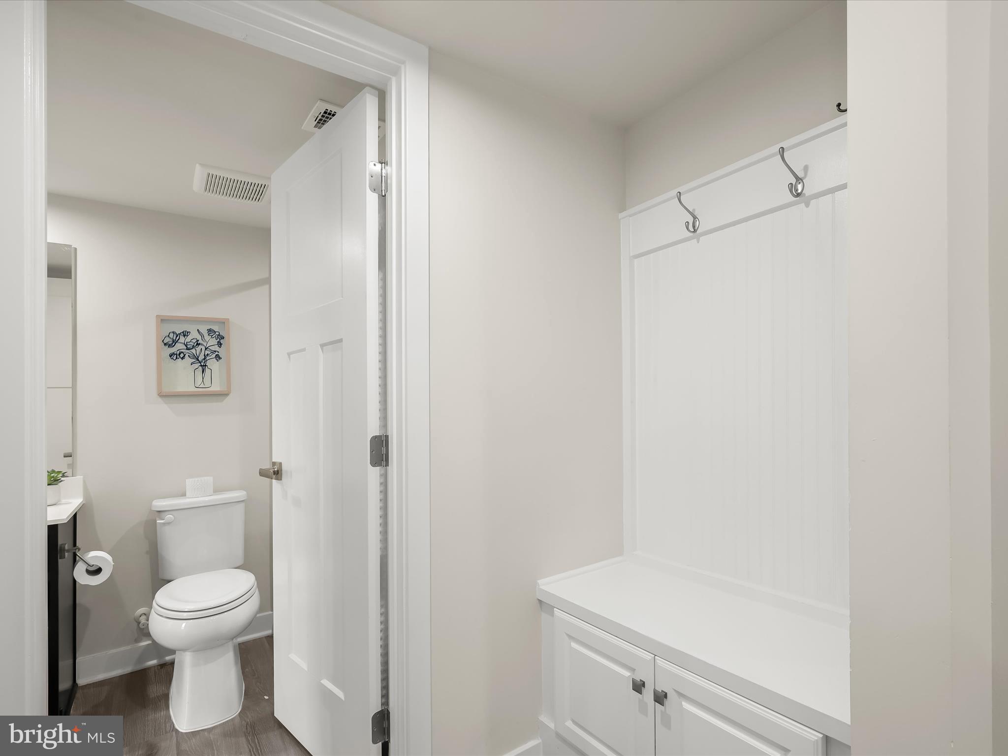 7330 Isabella Road Laurel, MD 20723 - Photo 32 of 47 a bathroom with a toilet and a shower