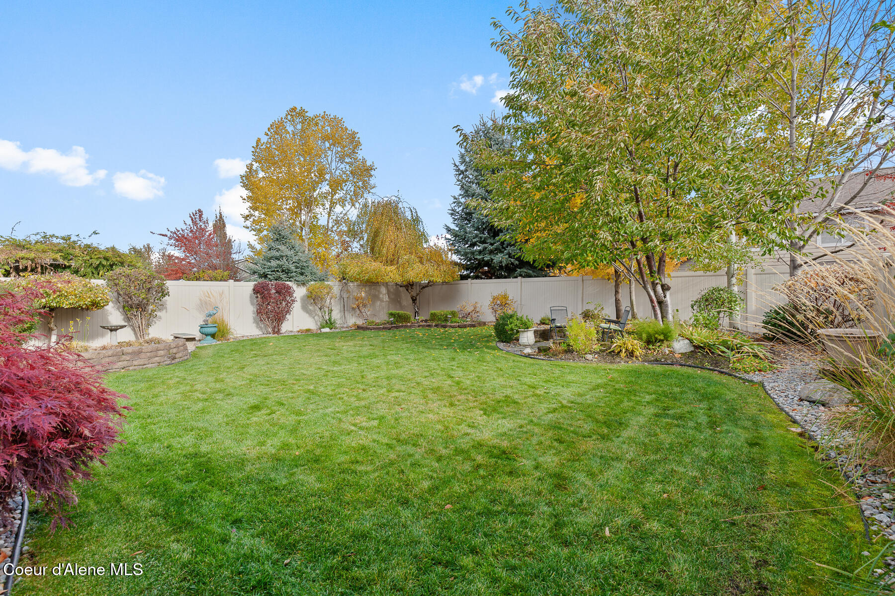 6254 Cornwall Street Coeur D'Alene, ID 83815 - Photo 26 of 35 Lush Backyard Landscaping