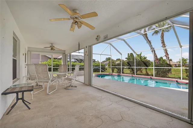 a view of a house with a swimming pool