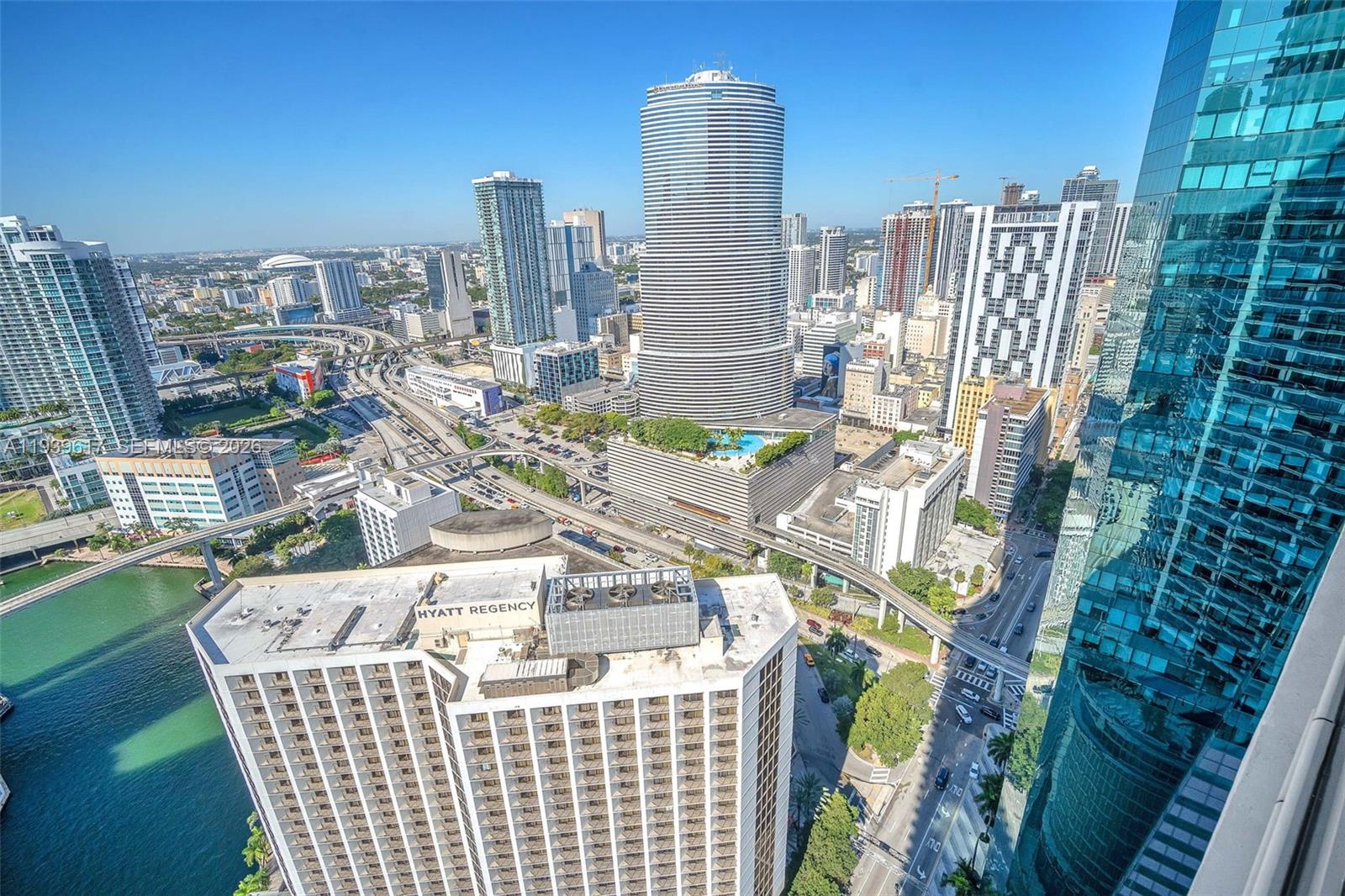200 Biscayne Blvd Way, Unit 4202 Miami, FL 33131 - Photo 22 of 31 a view of a city with tall buildings