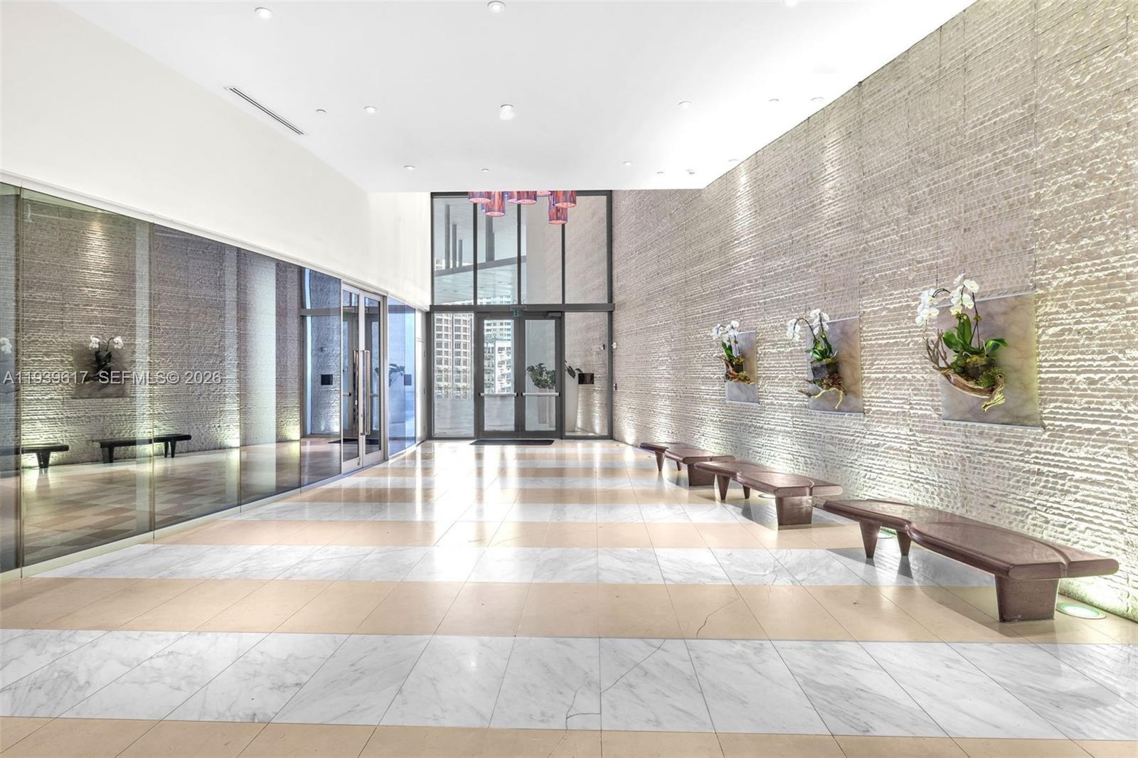 200 Biscayne Blvd Way, Unit 4202 Miami, FL 33131 - Photo 30 of 31 a view of a living room kitchen