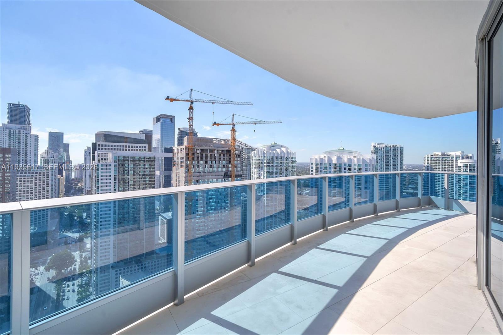 200 Biscayne Blvd Way, Unit 4202 Miami, FL 33131 - Photo 5 of 31 a view of a balcony with city view