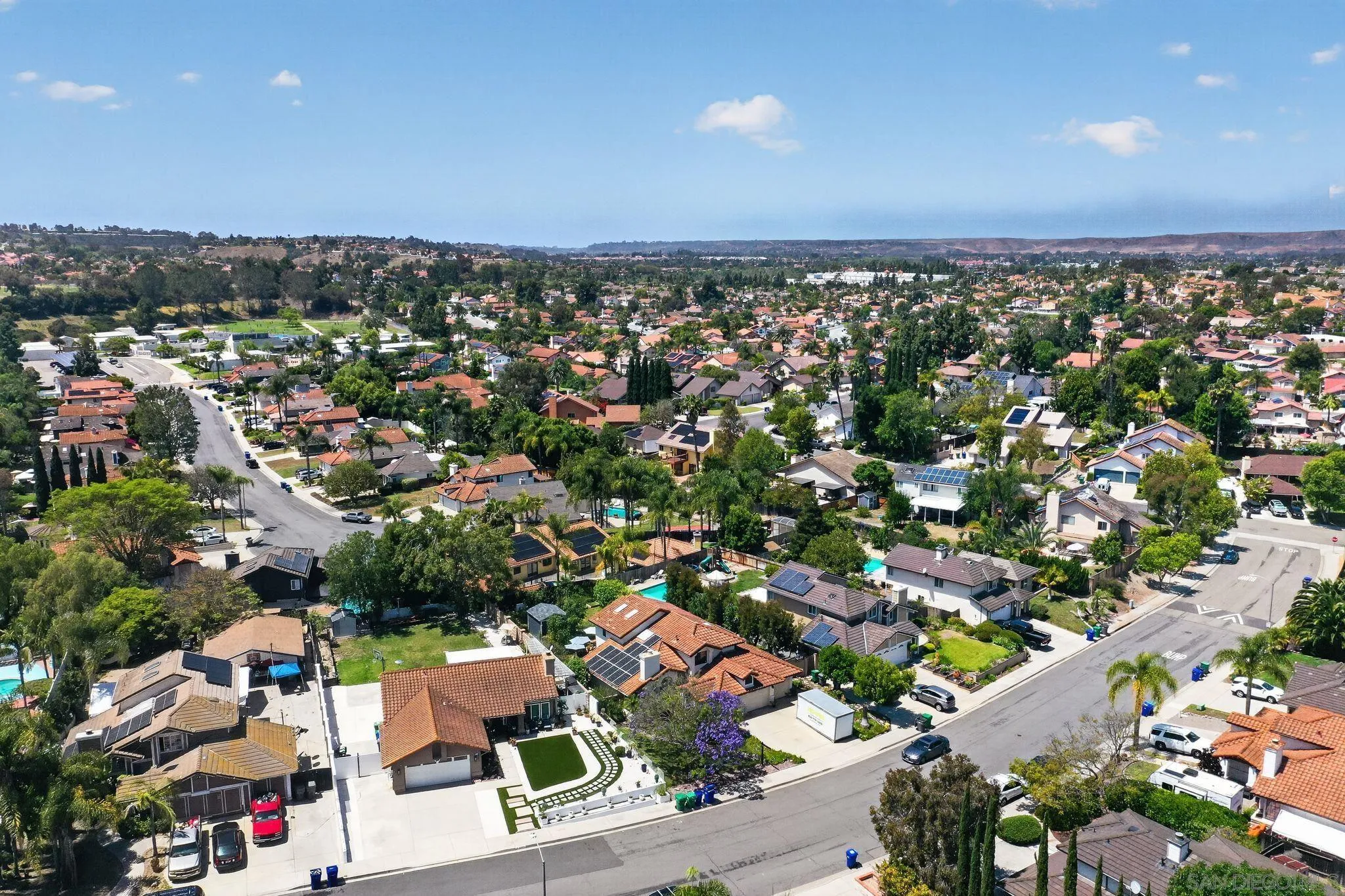 5287 Rio Plata Drive Oceanside, CA 92057 - Photo 32 of 38 an aerial view of a city
