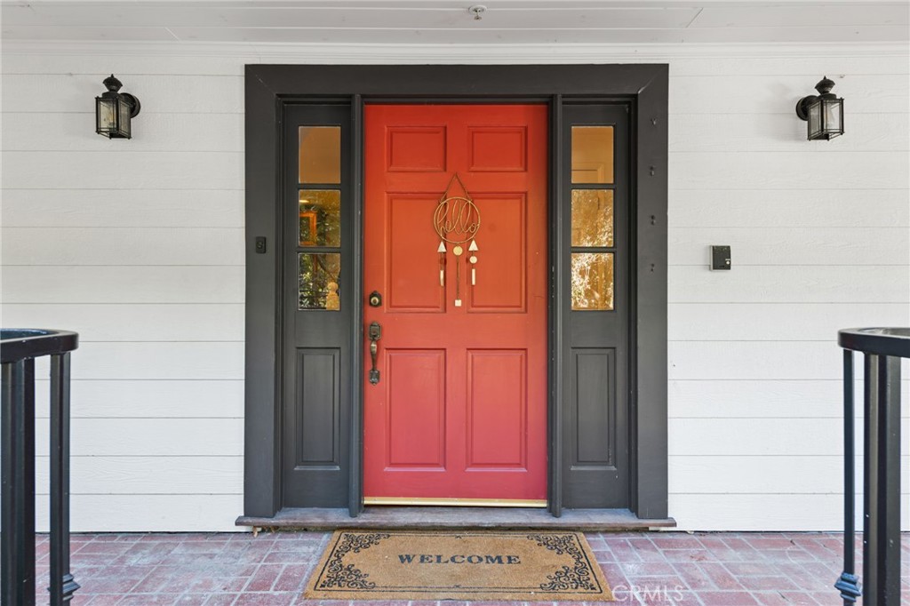 9729 Marcus Lane Tujunga, CA 91042 - Photo 5 of 55 a door with a red door