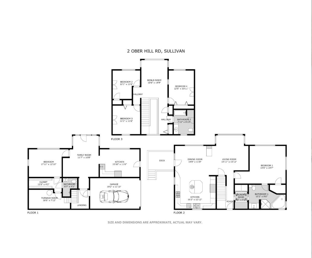 2 Ober Cove Road Sullivan, ME 04664 - Photo 60 of 60 FLOORPLAN