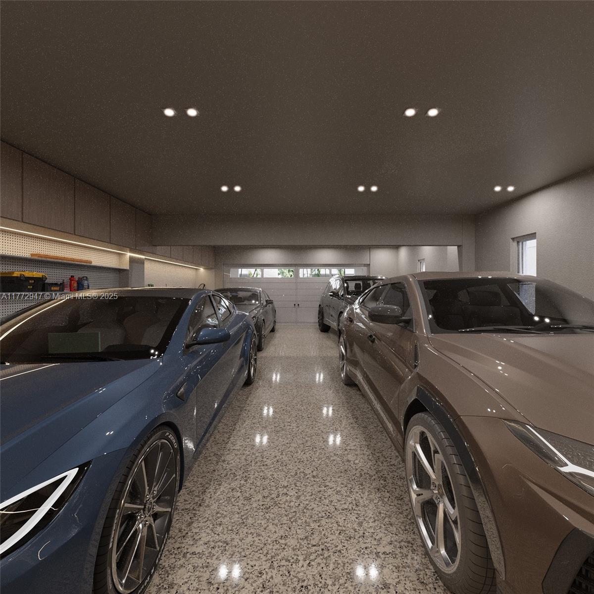 915 Palermo Avenue, Unit 1 Coral Gables, FL 33134 - Photo 31 of 35 a view of parking garage with cars