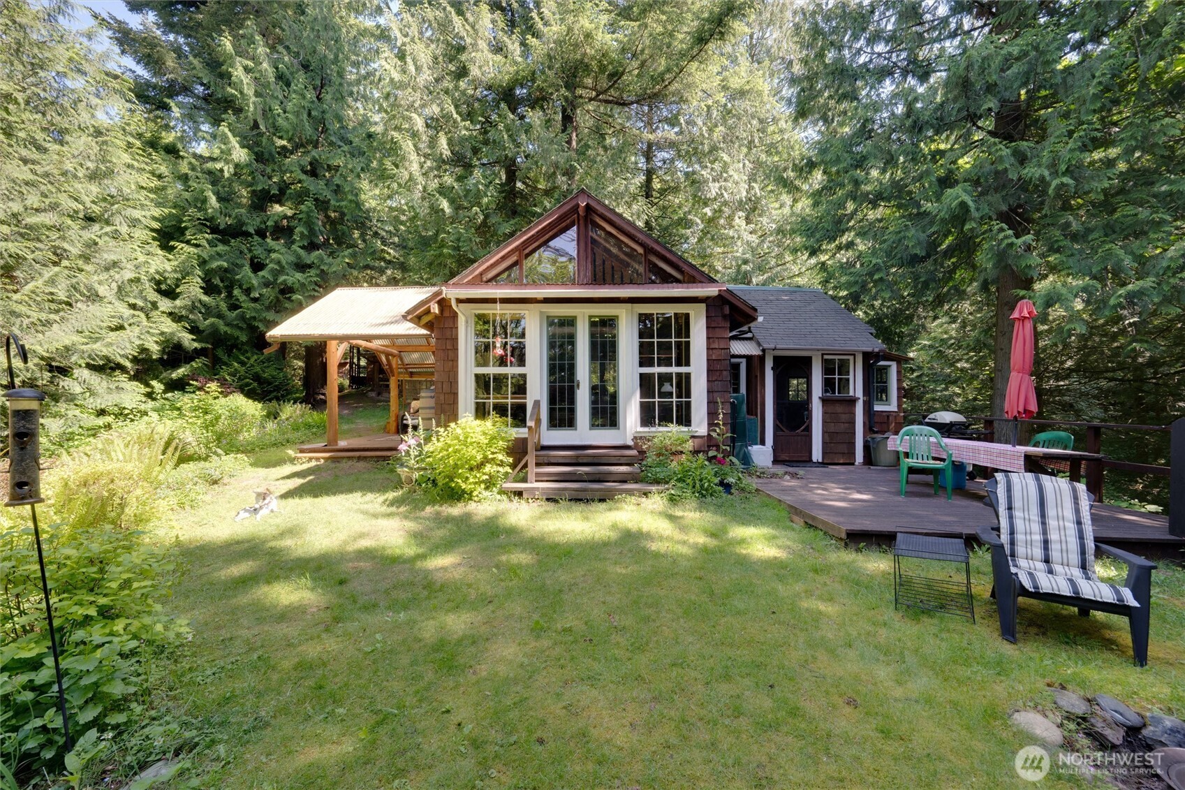 4315 Nordum Road Everson, WA 98247 - Photo 11 of 40 a view of a house with a yard porch and sitting area