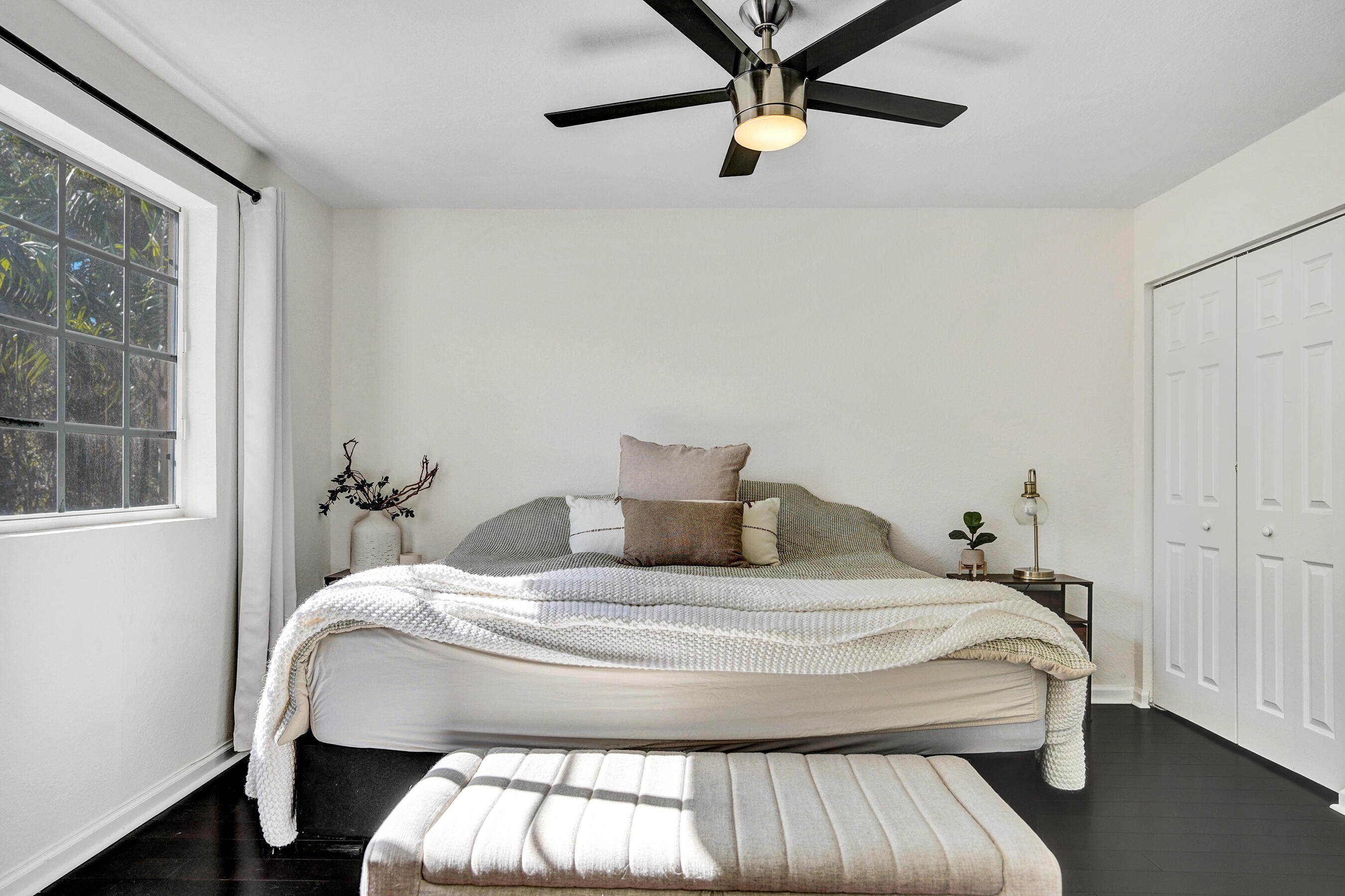 4533 Danson Way Delray Beach, FL 33445 - Photo 41 of 88 a bedroom with a bed and window