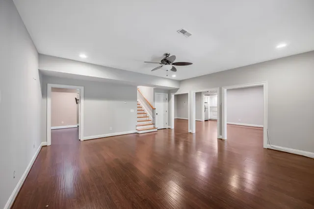 a view of storage and utility room