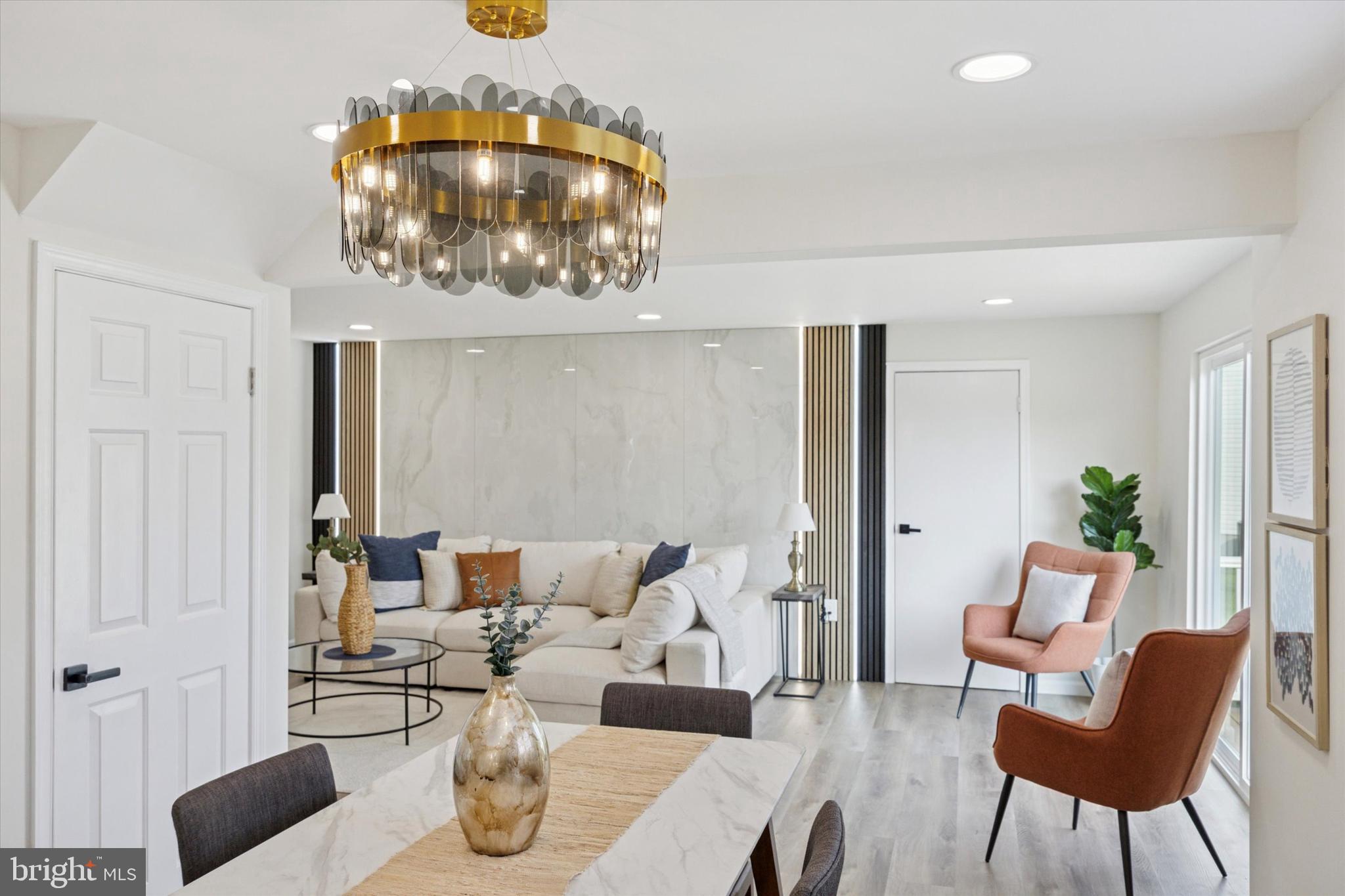 1574 Deer Run Road Warminster, PA 18974 - Photo 16 of 37 a living room with furniture and wooden floor