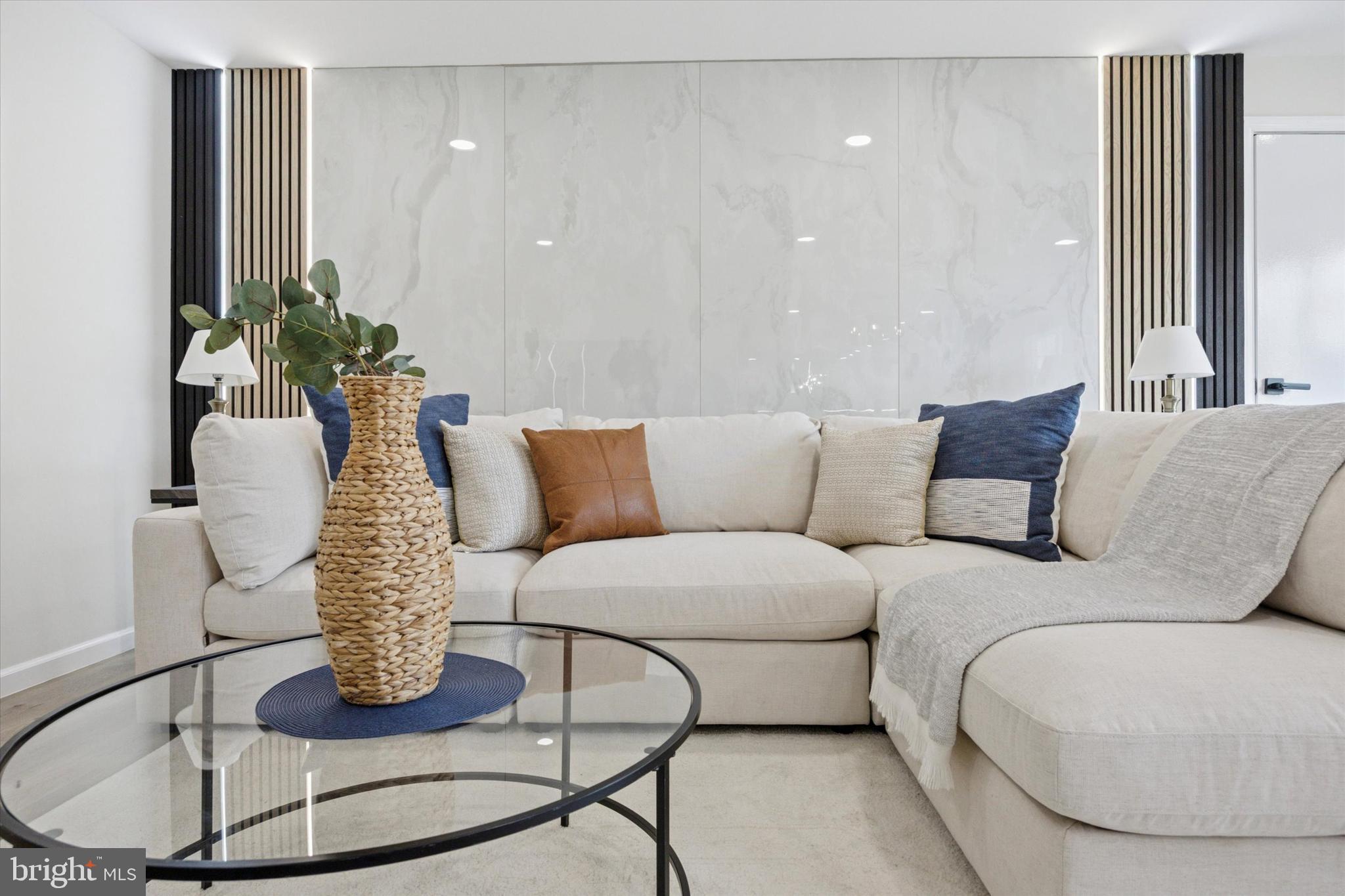 1574 Deer Run Road Warminster, PA 18974 - Photo 17 of 37 a living room with furniture flowerpot and wooden floor
