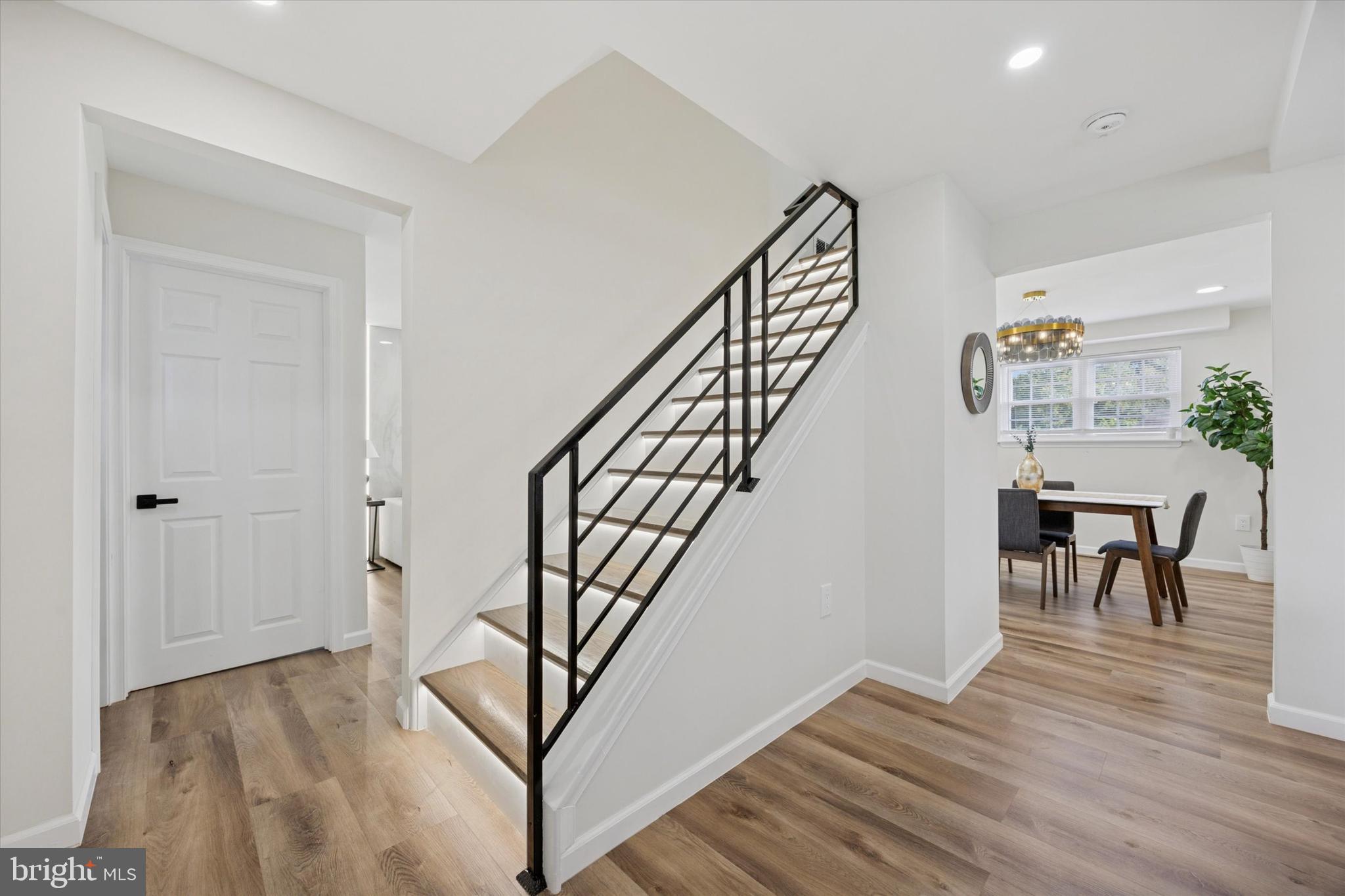 1574 Deer Run Road Warminster, PA 18974 - Photo 22 of 37 a view of entryway and hall with wooden floor