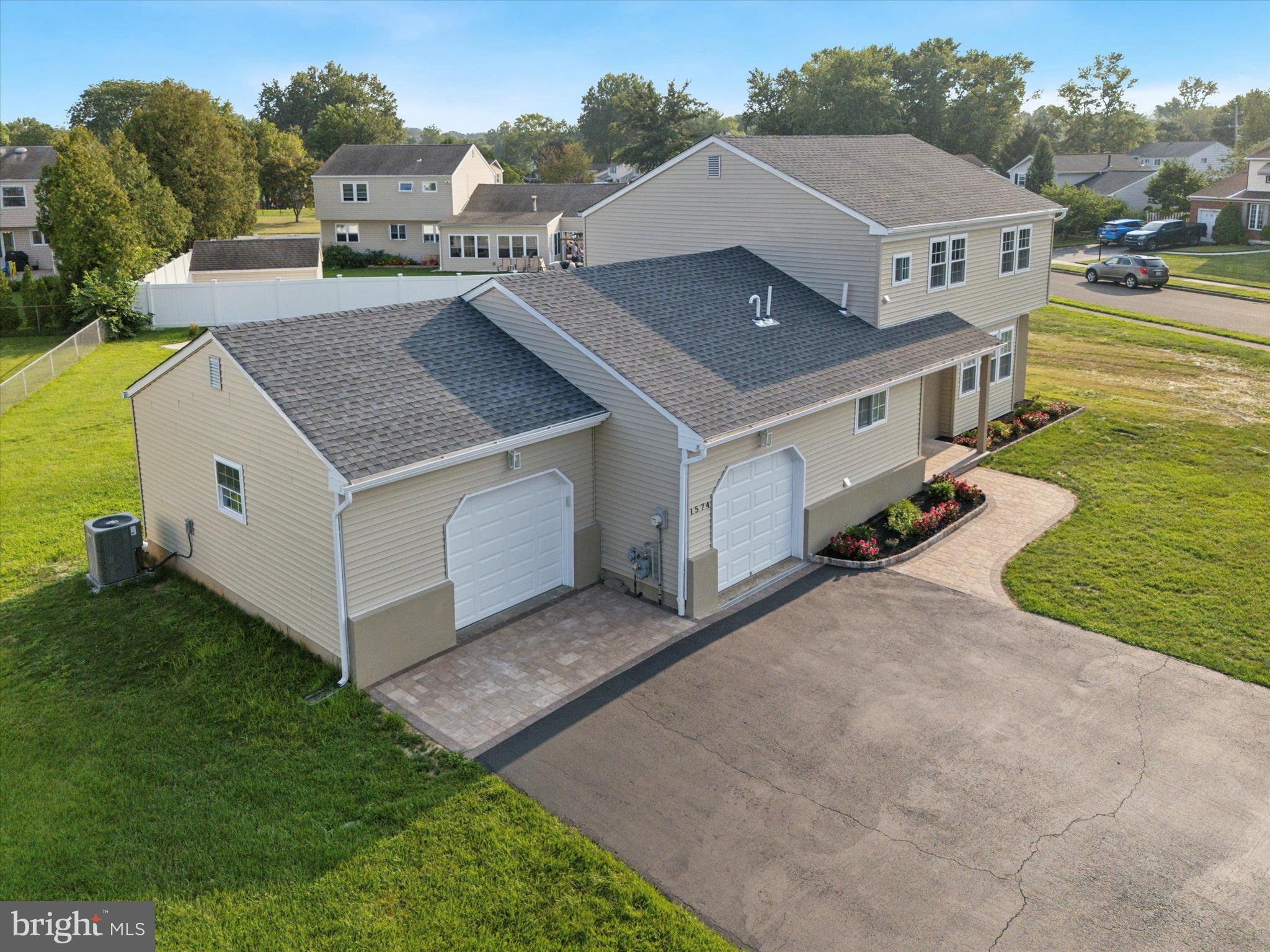 1574 Deer Run Road Warminster, PA 18974 - Photo 3 of 37 an aerial view of a house with a yard