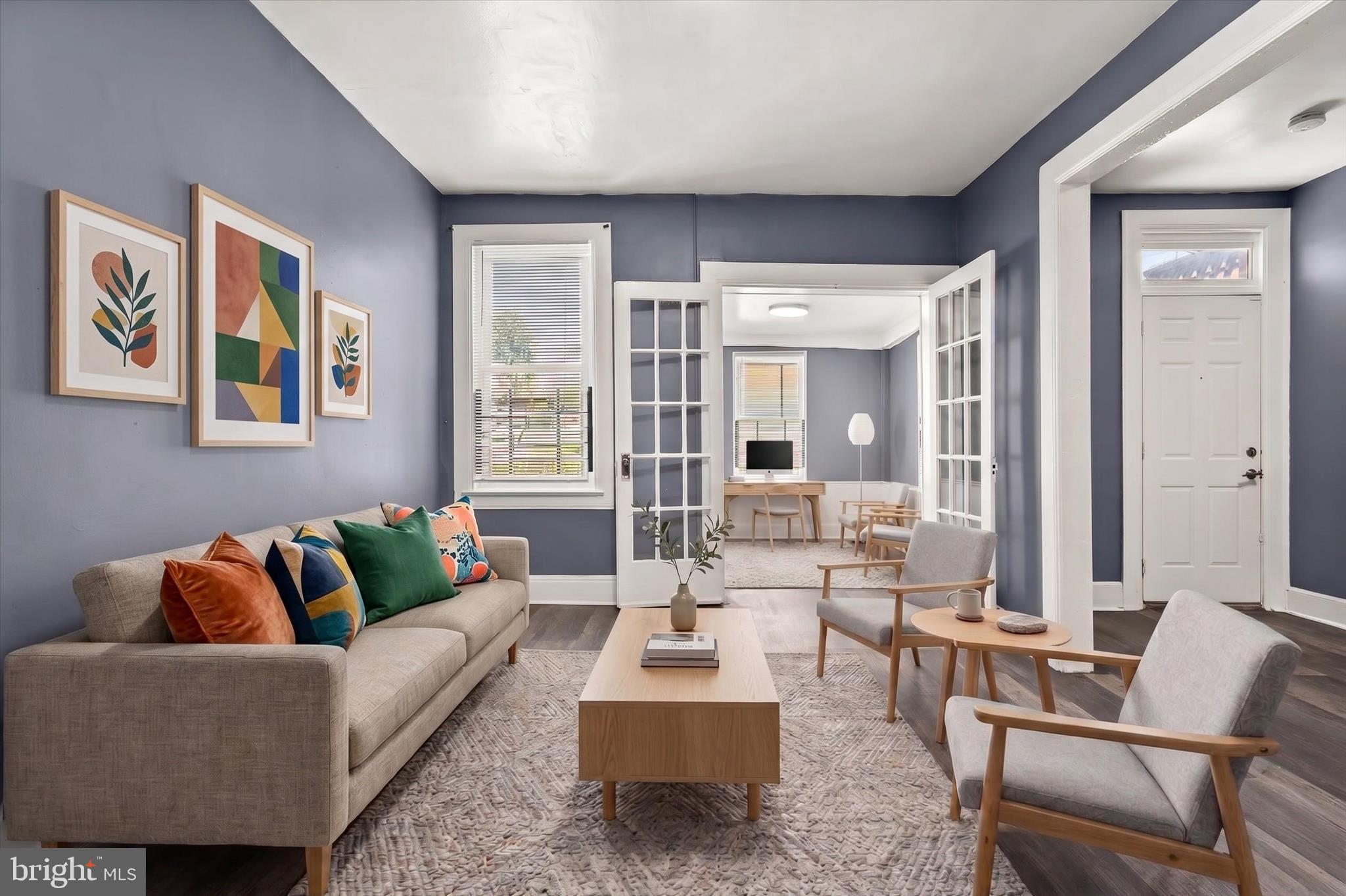 3534 Overview Road Baltimore, MD 21215 - Photo 2 of 28 a living room with furniture and a large window
