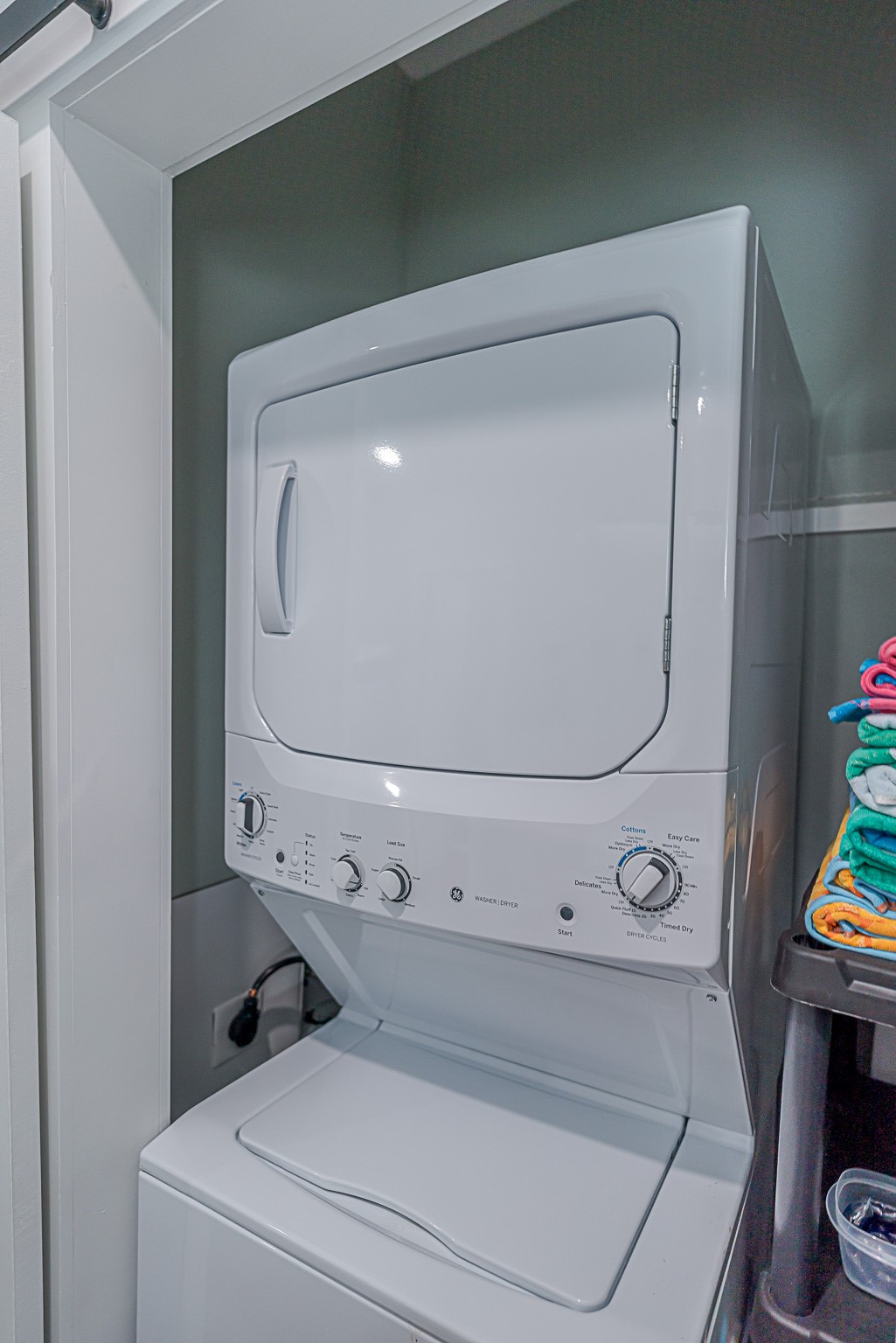1057 Johnson Road Port Bolivar, TX 77650 - Photo 25 of 40 Having your own washer and dryer tucked neatly inside makes keeping up with laundry easy without ever leaving home.