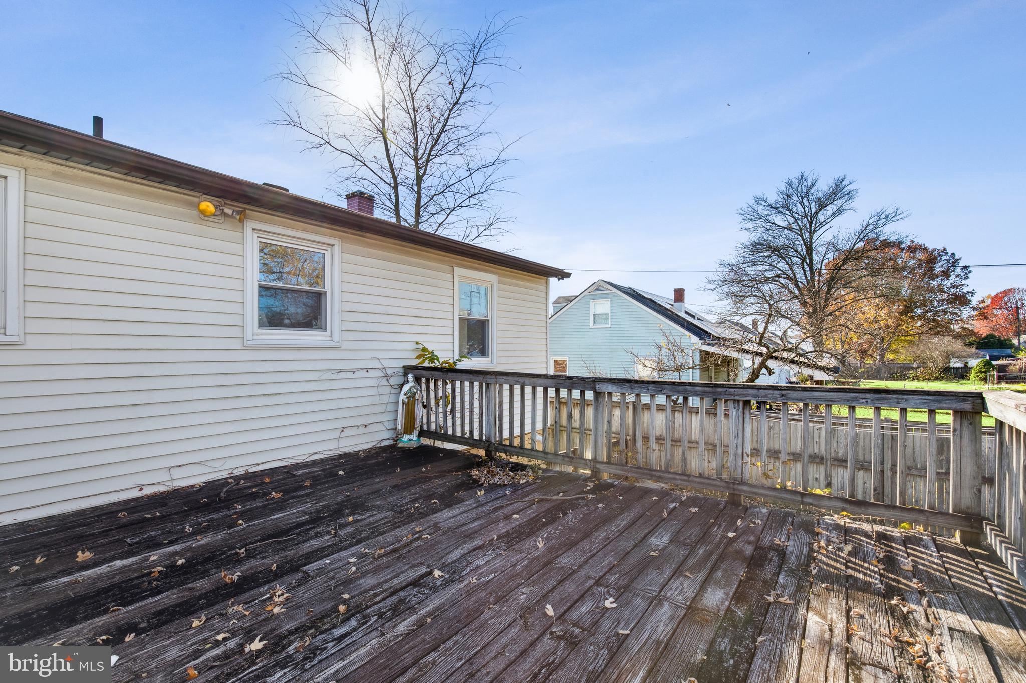 7518 Harmans Road Harmans, MD 21077 - Photo 28 of 34 a view of a wooden roof deck