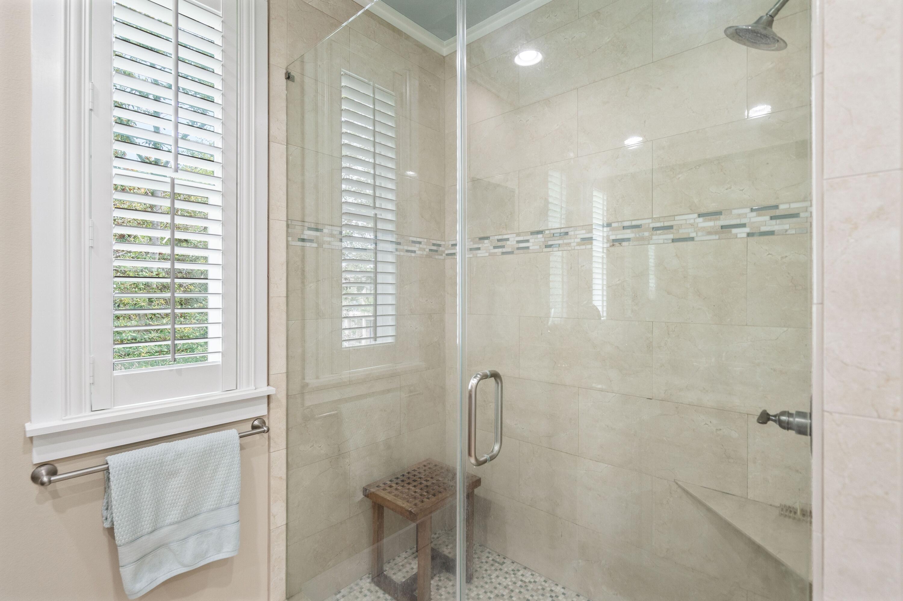 36 Moonlight Beach Lane Inlet Beach, FL 32461 - Photo 27 of 42 a bathroom with a shower