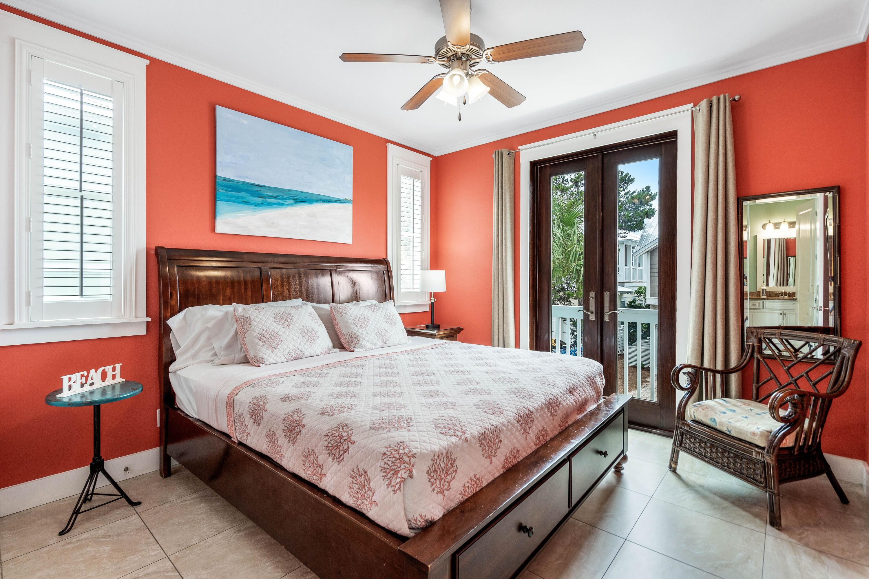 36 Moonlight Beach Lane Inlet Beach, FL 32461 - Photo 40 of 42 a bedroom with a bed and window