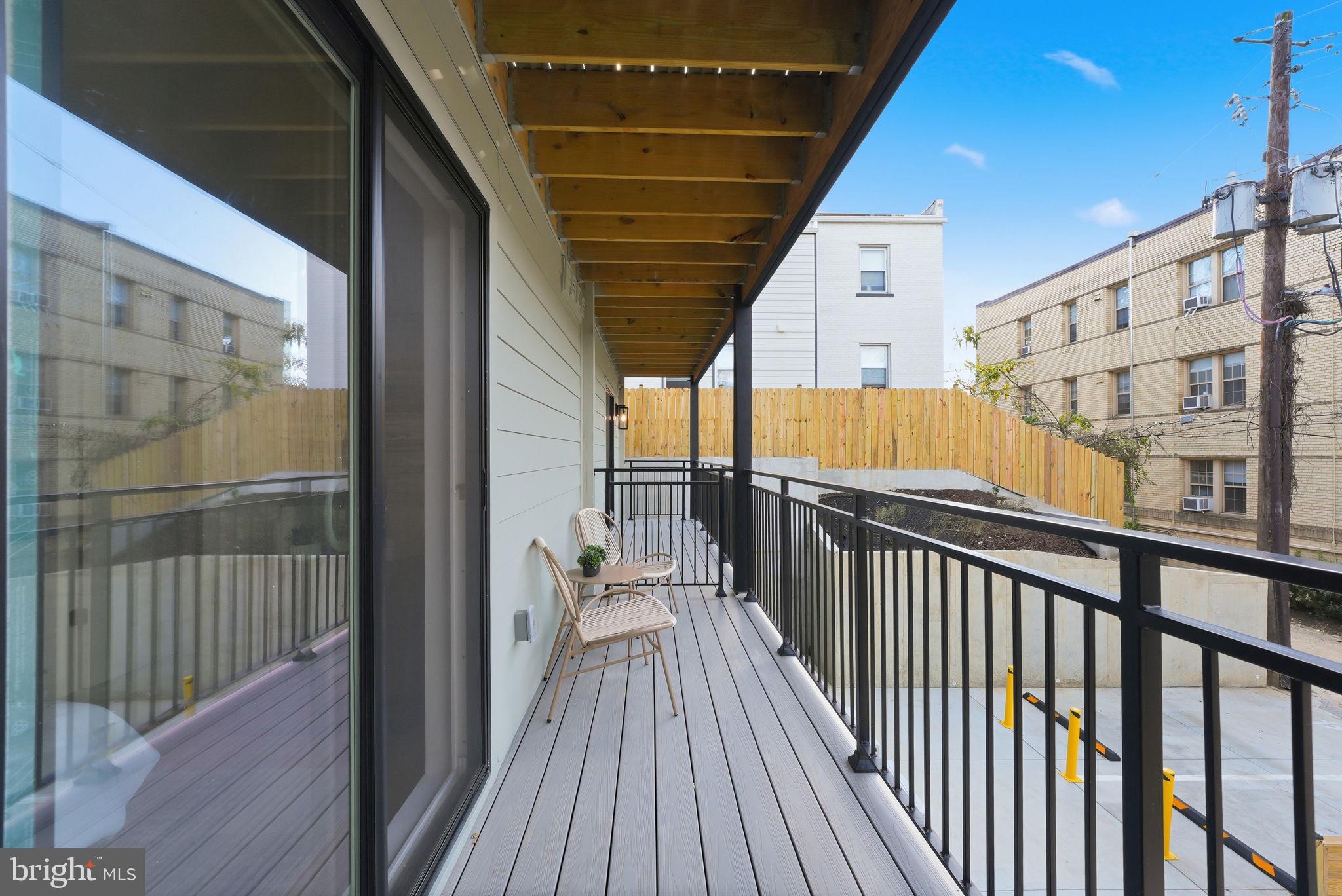 2606 41st Street Northwest, Unit 4 Washington, DC 20007 - Photo 22 of 25 a view of balcony with a balcony