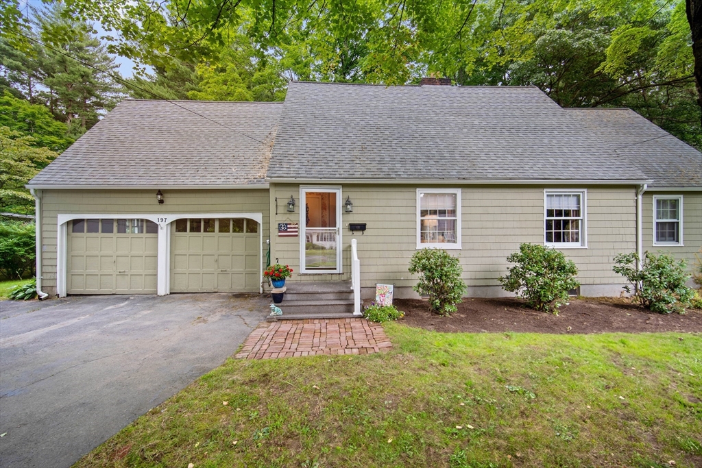 197 Hazardville Road Longmeadow, MA 01106 - Photo 1 of 37 a house view with a garden space