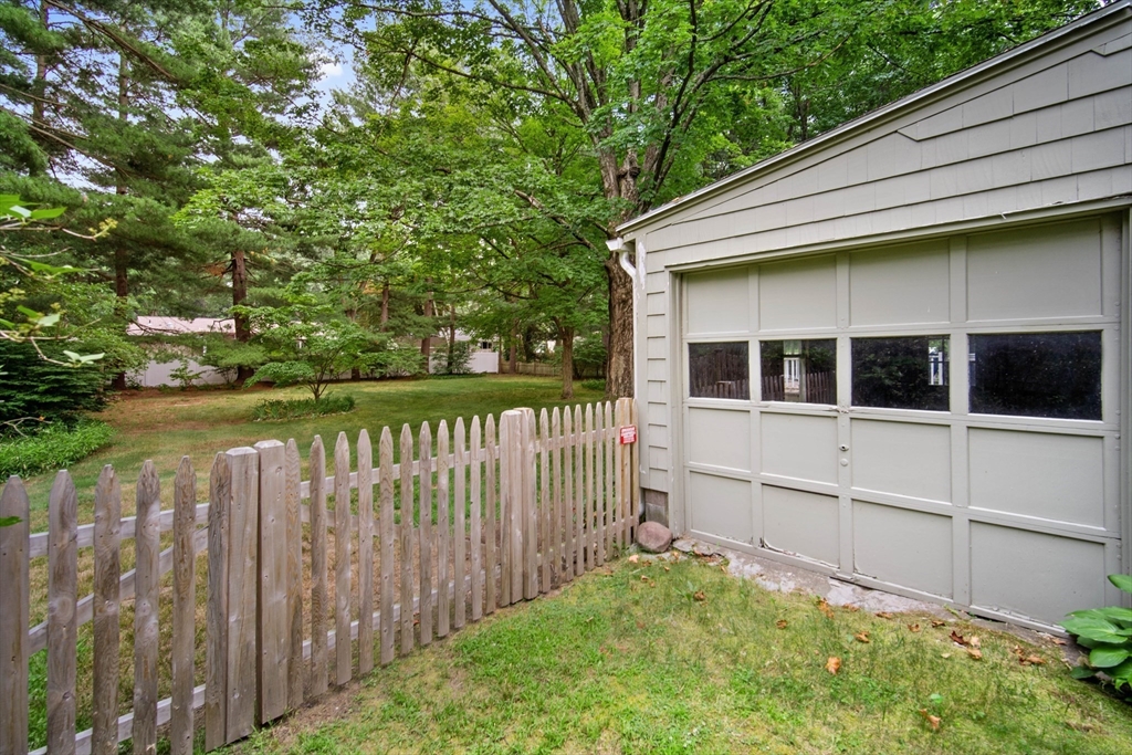 197 Hazardville Road Longmeadow, MA 01106 - Photo 34 of 37 a view of house with backyard and wooden fence