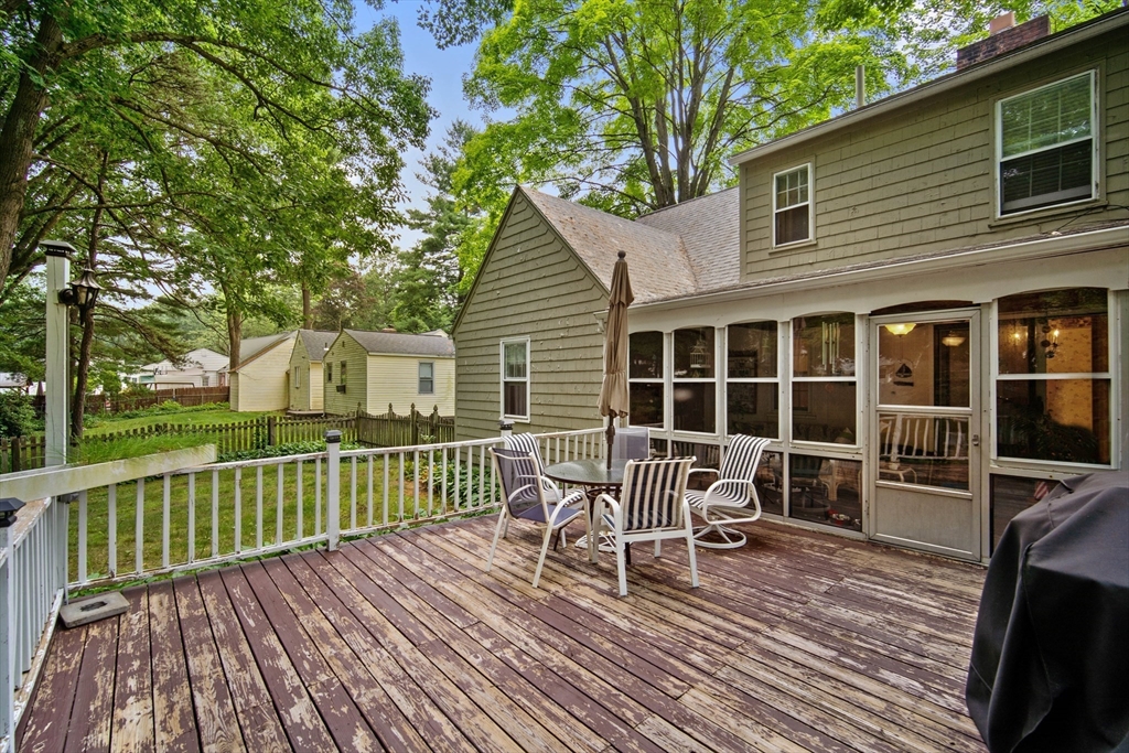 197 Hazardville Road Longmeadow, MA 01106 - Photo 36 of 37 a view of a house with a deck