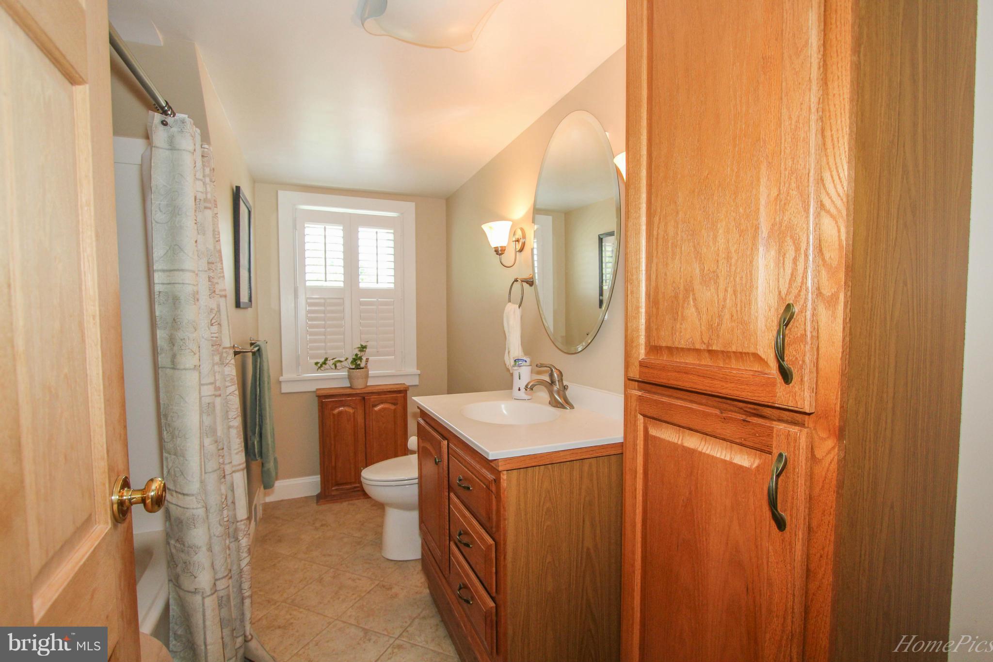 340 Devonshire Road Hagerstown, MD 21740 - Photo 16 of 26 a bathroom with a sink a toilet and shower