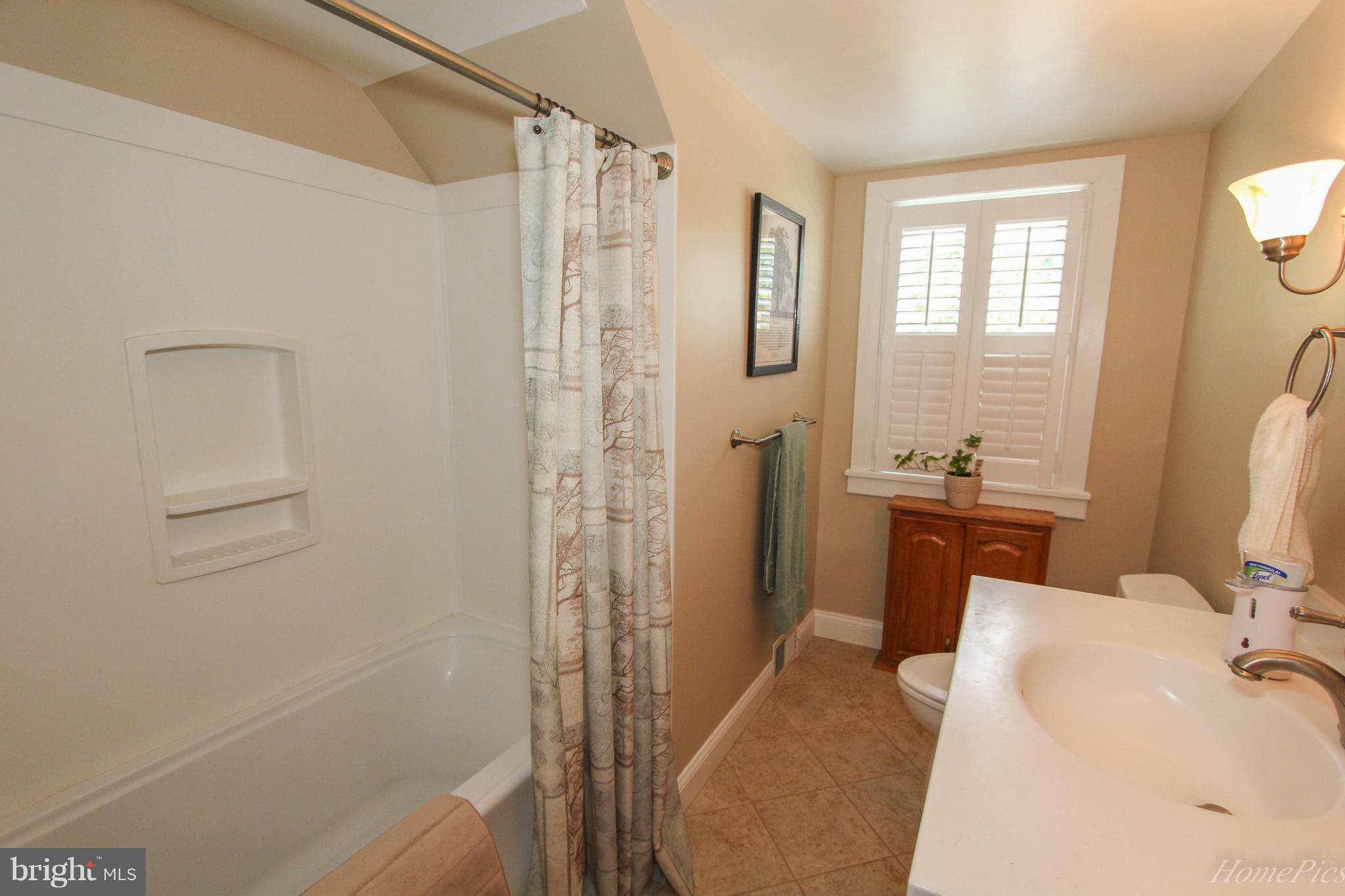 340 Devonshire Road Hagerstown, MD 21740 - Photo 17 of 26 a bathroom with a sink a toilet and shower