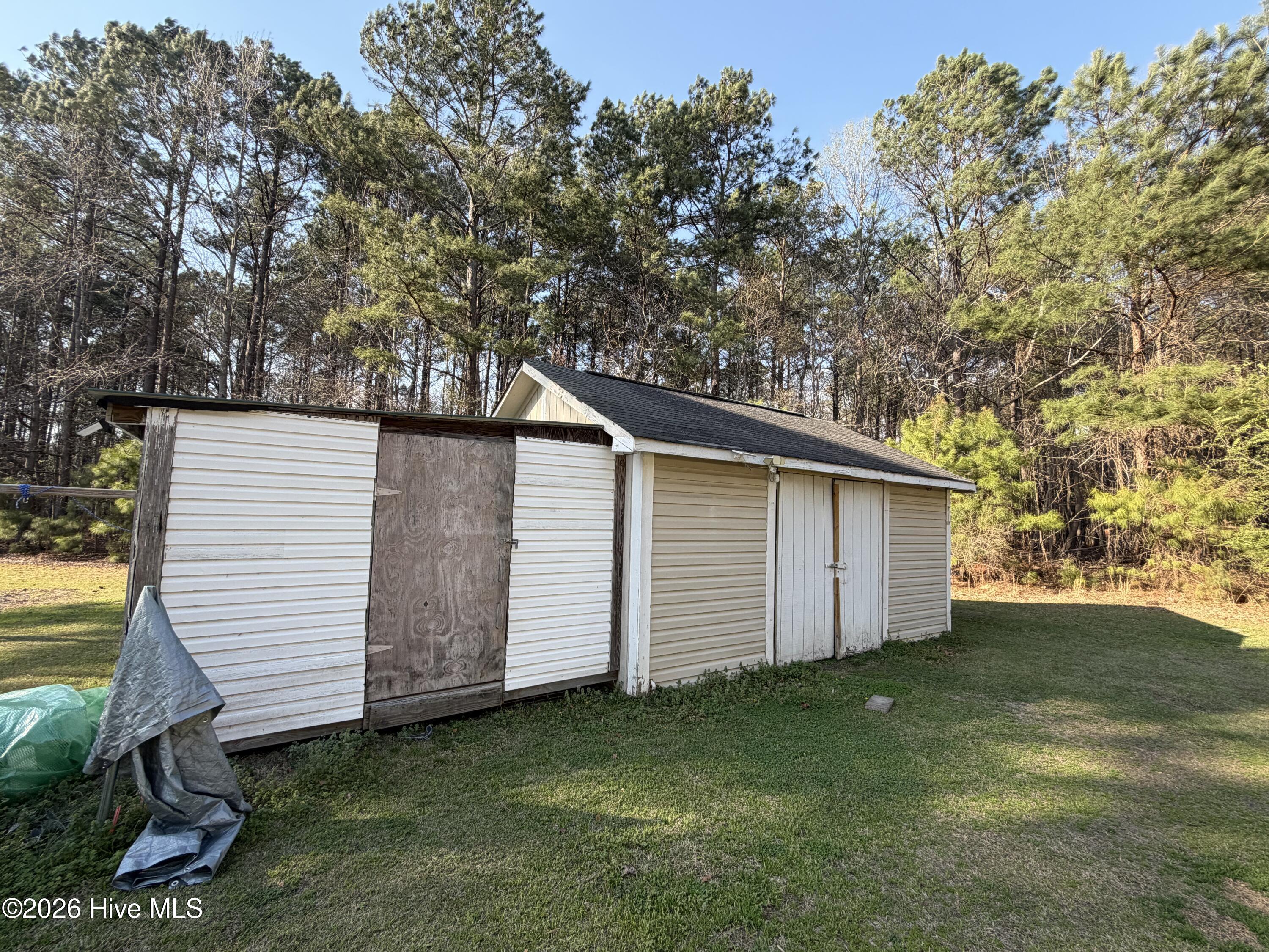 67 Oakham Place Pinetops, NC 27864 - Photo 3 of 19 Storage building/workshop in backyard