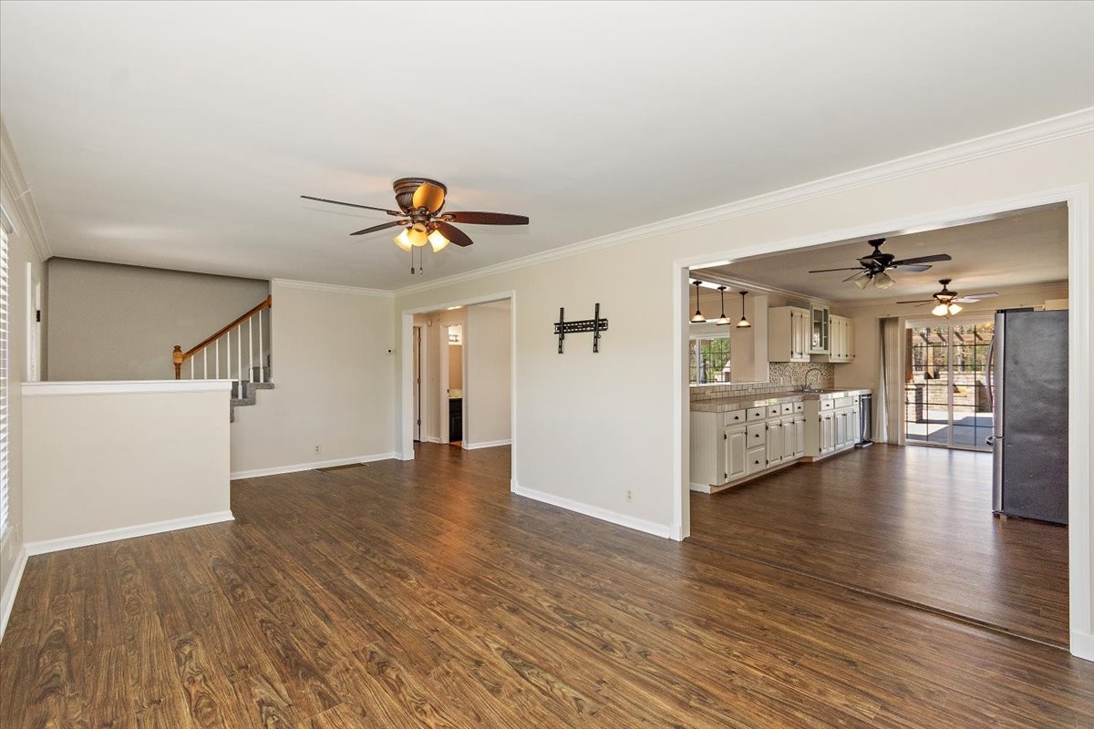 2609 Derby Run Road Springfield, TN 37172 - Photo 4 of 48 a view of an empty room with window and wooden floor