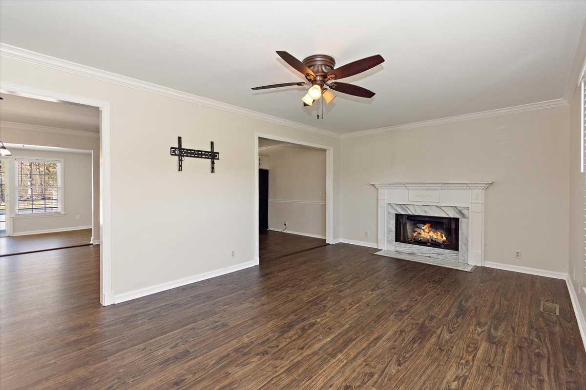 2609 Derby Run Road Springfield, TN 37172 - Photo 5 of 48 a view of an empty room window and wooden floor
